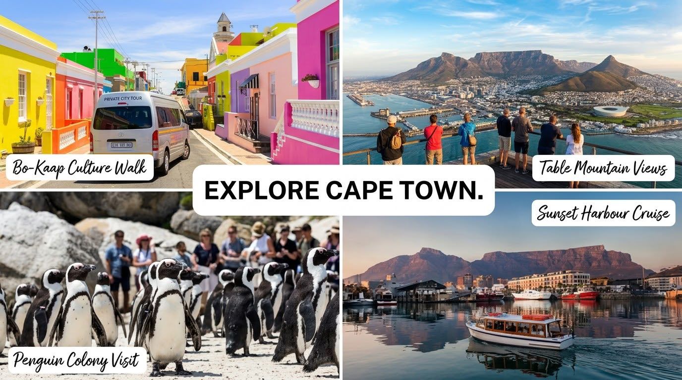 Cape Town travel scenes